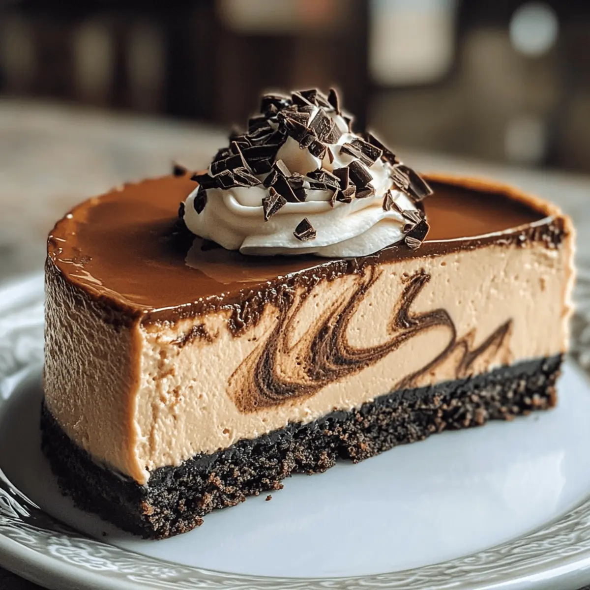 Espresso Käsekuchen Dessert für Kaffeeliebhaber