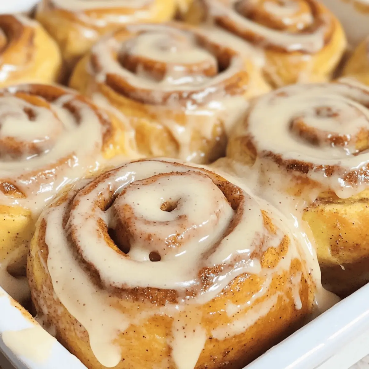 Kürbis Zimtschnecken mit cremigem Ahornfrosting