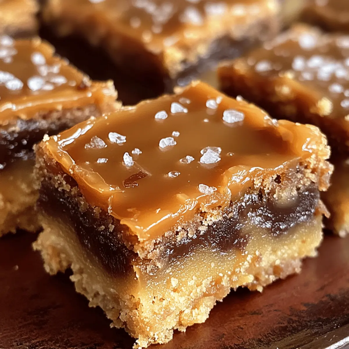 Einfache Karamell-Kekse-Riegel für jeden Anlass