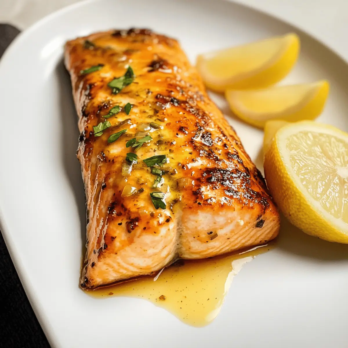 Luftfritteuse Honig-Senf Lachs in 10 Minuten