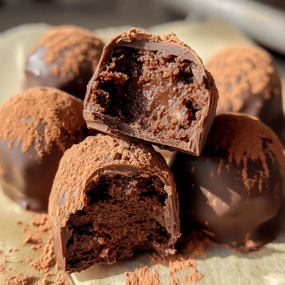 Brownie Protein Bites für einen gesunden Snack