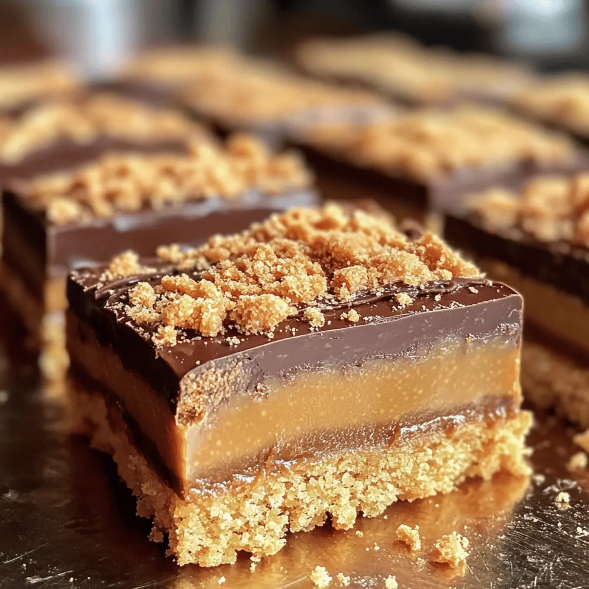 Biscoff-Millionäre-Traybake für süße Genussmomente