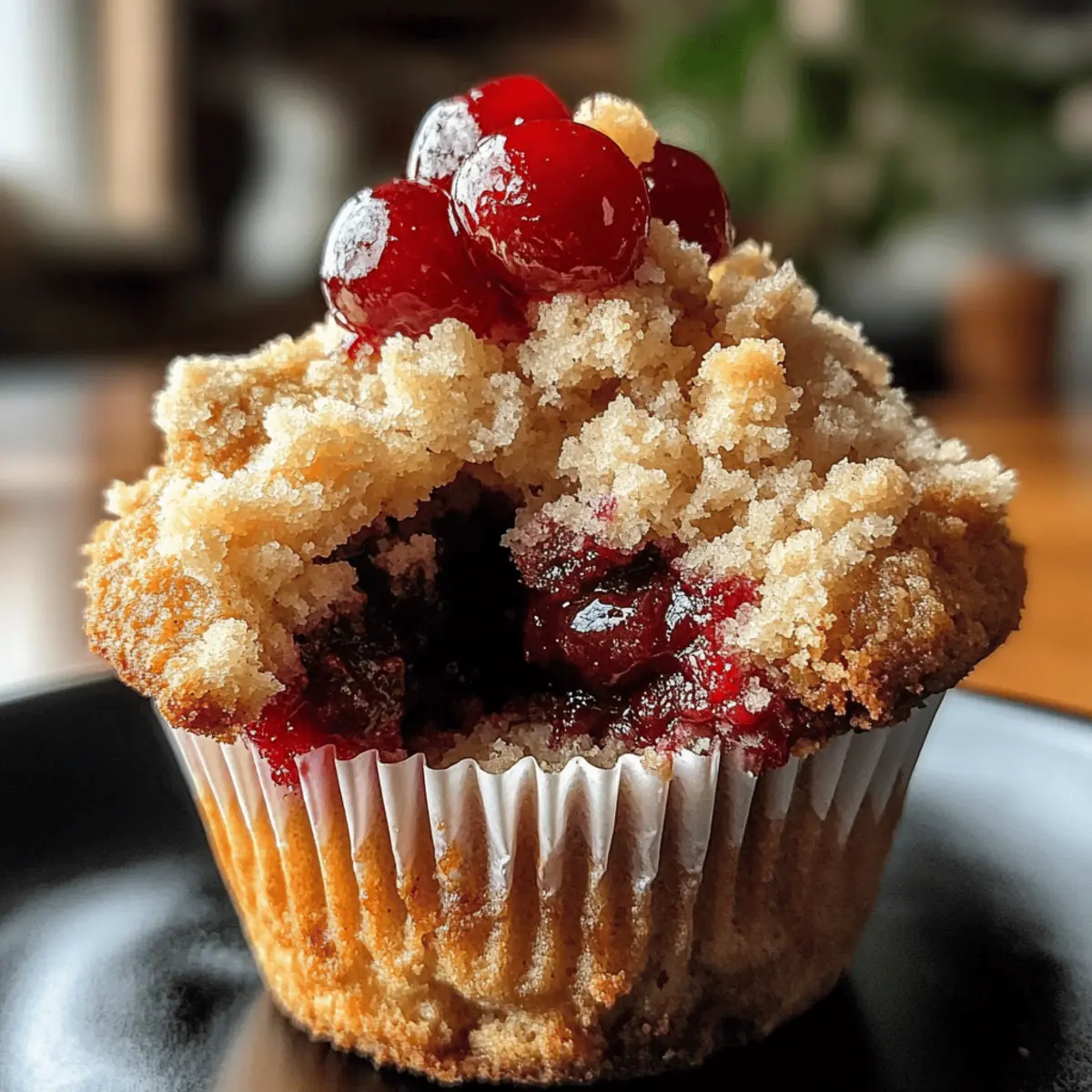 Kirschen-Cobbler-Muffins für jeden Anlass