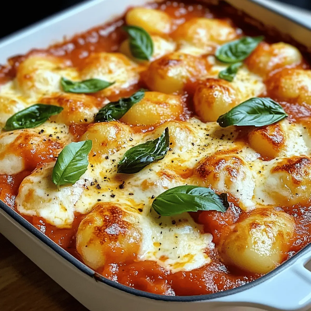 Gnocchi Auflauf Tomate Mozzarella für gemütliche Abende