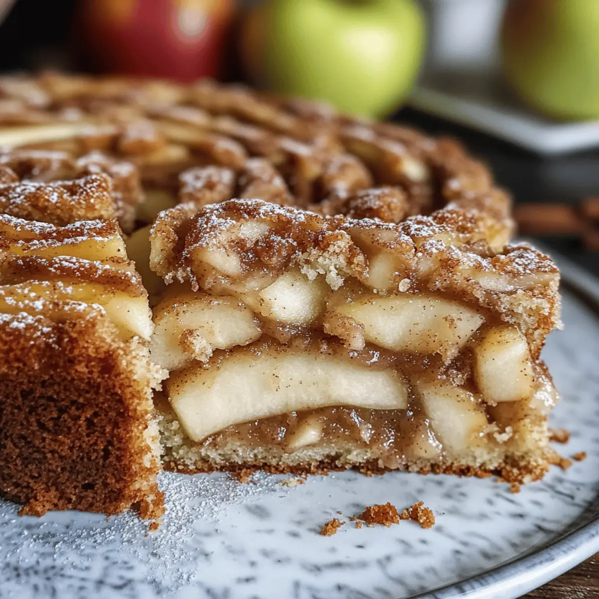 Zimtschnecken Apfelkuchen – Saftiger Genuss ohne Hefe