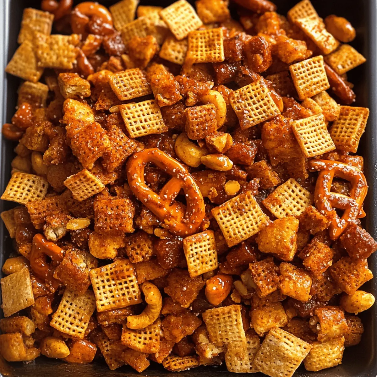 Honig Gochujang Chex Mix für den perfekten Snack