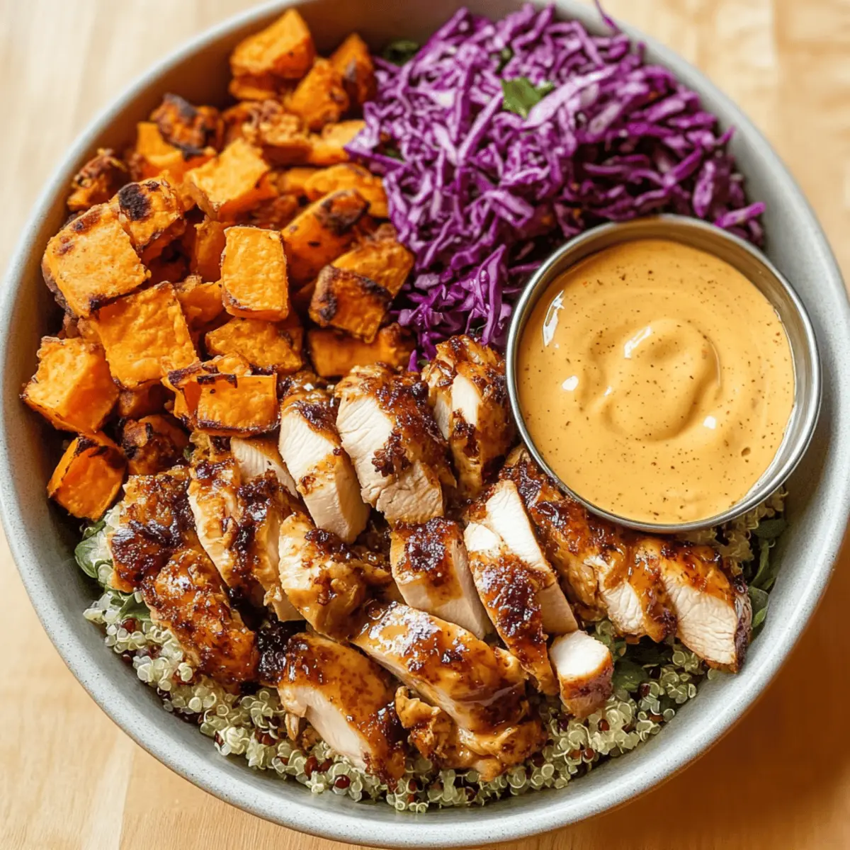 Heißer Honig Hähnchen-Schale für den perfekten Abend