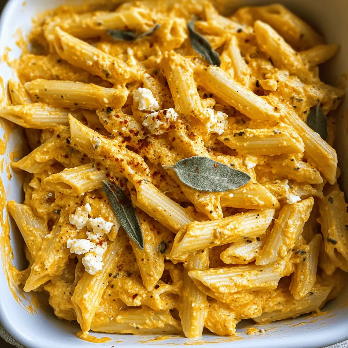 Feta Kürbis Pasta Auflauf für gemütliche Abende