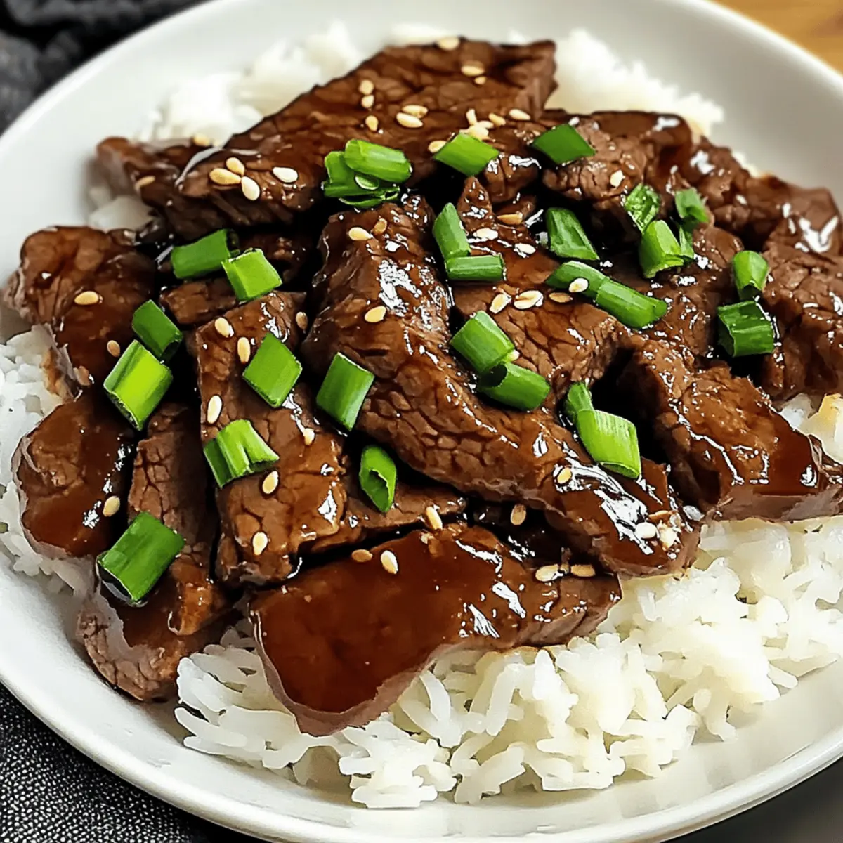 Einfache Rindfleisch-Teriyaki für schnelle Abende