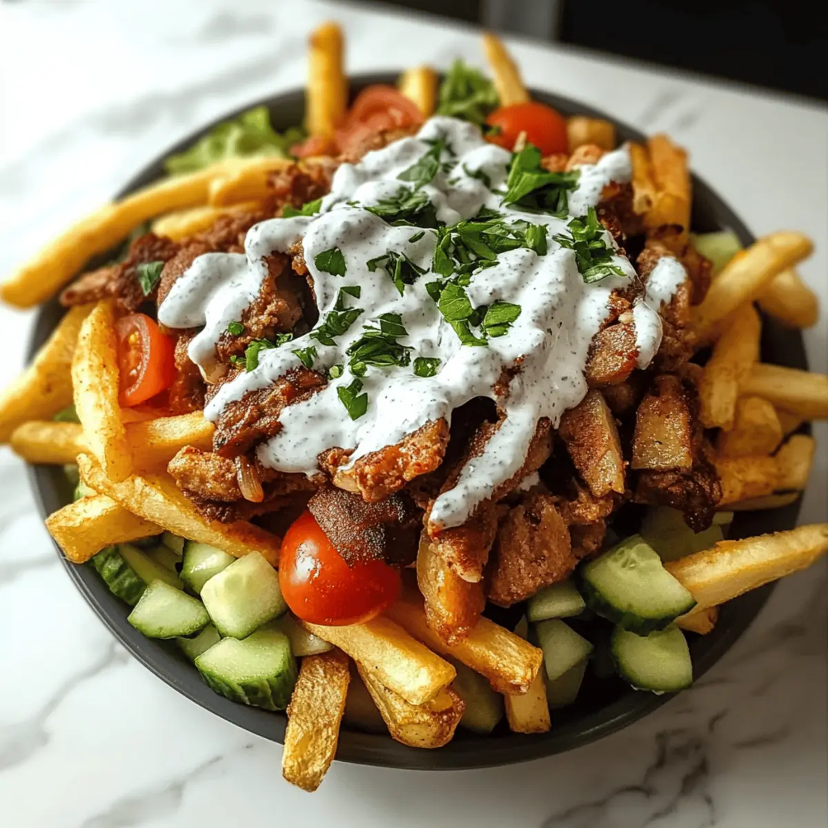 Pomm-Döner für Feinschmecker: Gourmet Genuss Zuhause