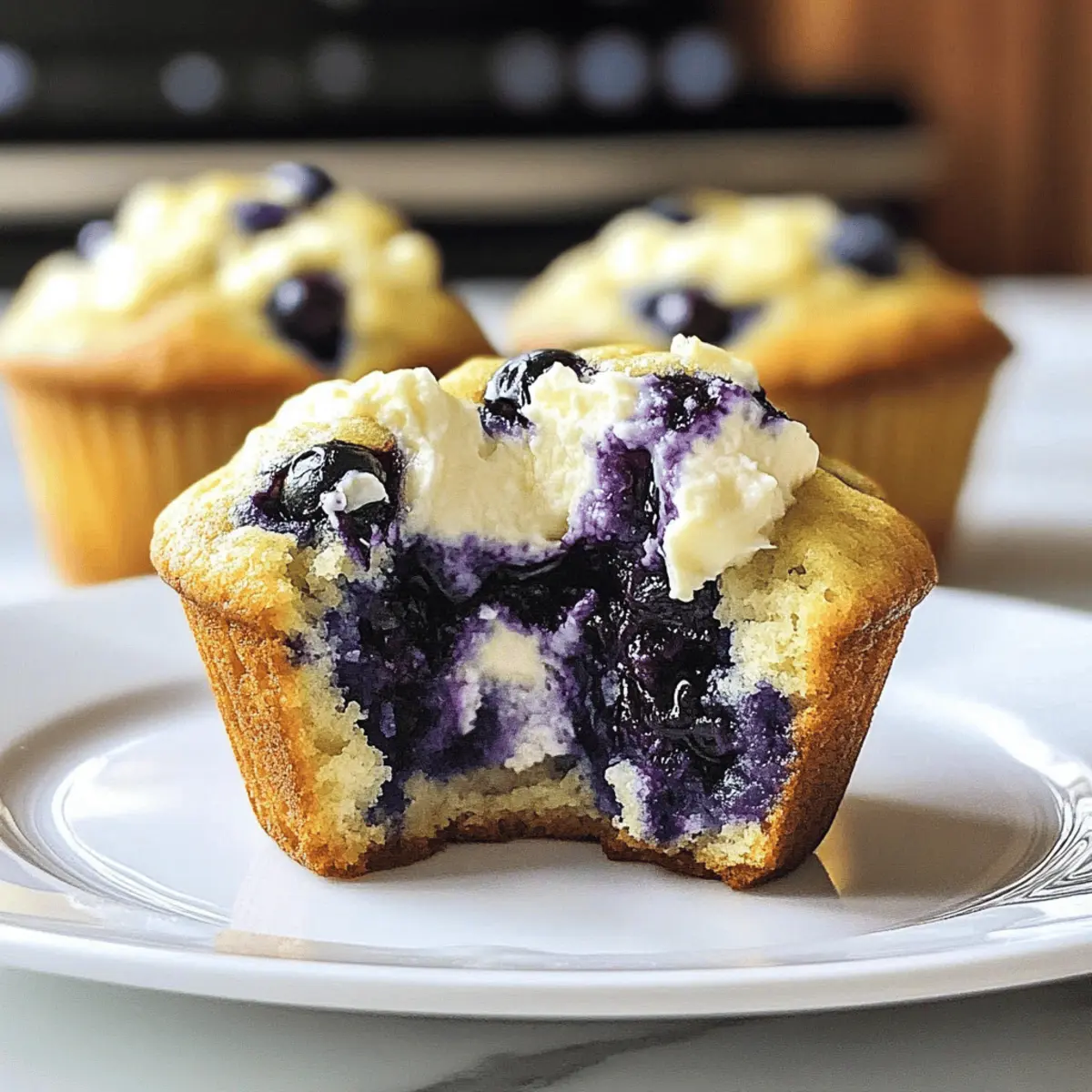 Leckere Blaubeermuffins für jeden Frühstückstisch