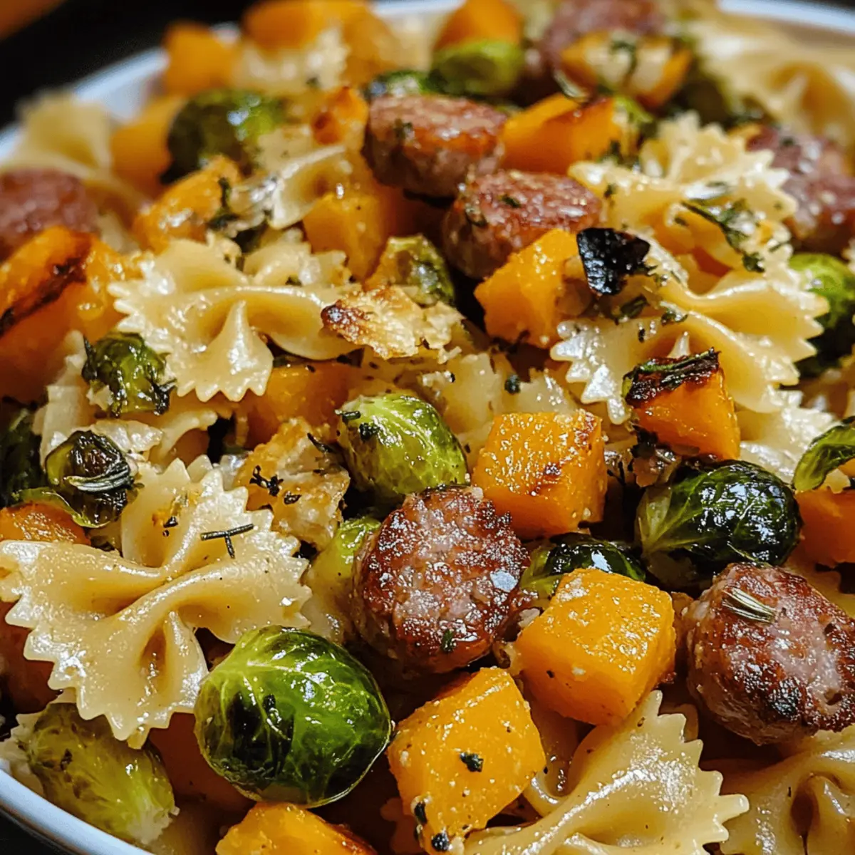 Wurst Pasta Kürbis: Der perfekte Herbstgenuss