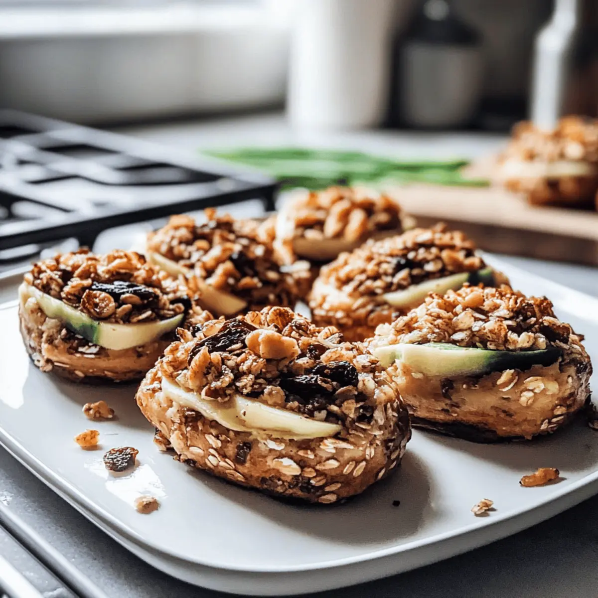 Schnelle Müslibrötchen mit Hüttenkäse zaubern