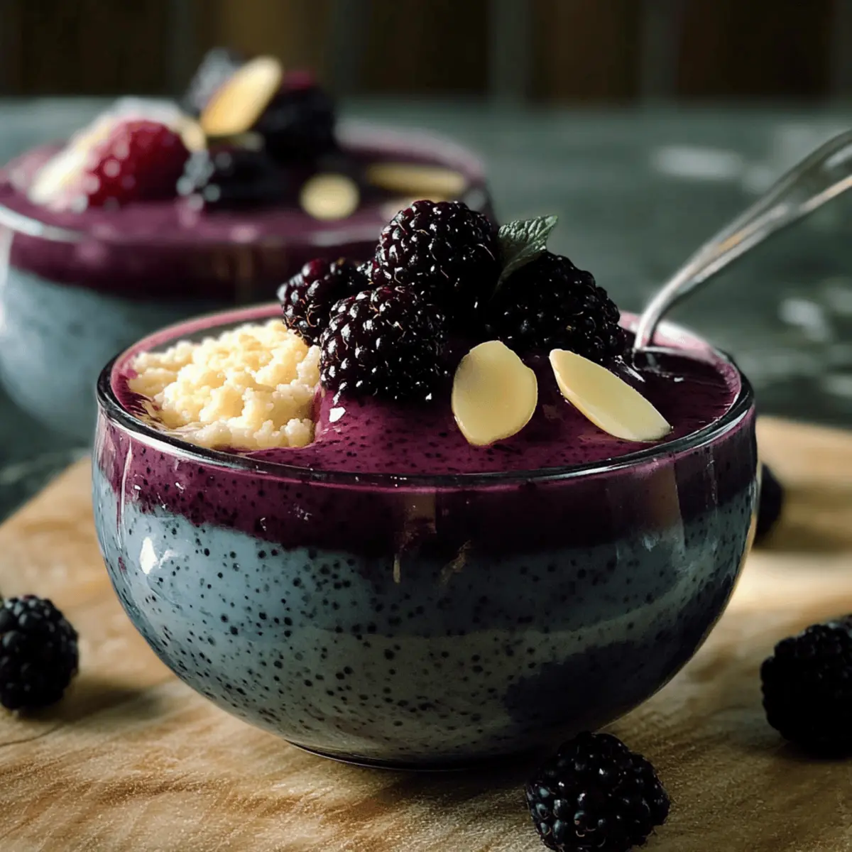 Grieß mit Fliederbeersaft - Schnelles Wohlfühldessert