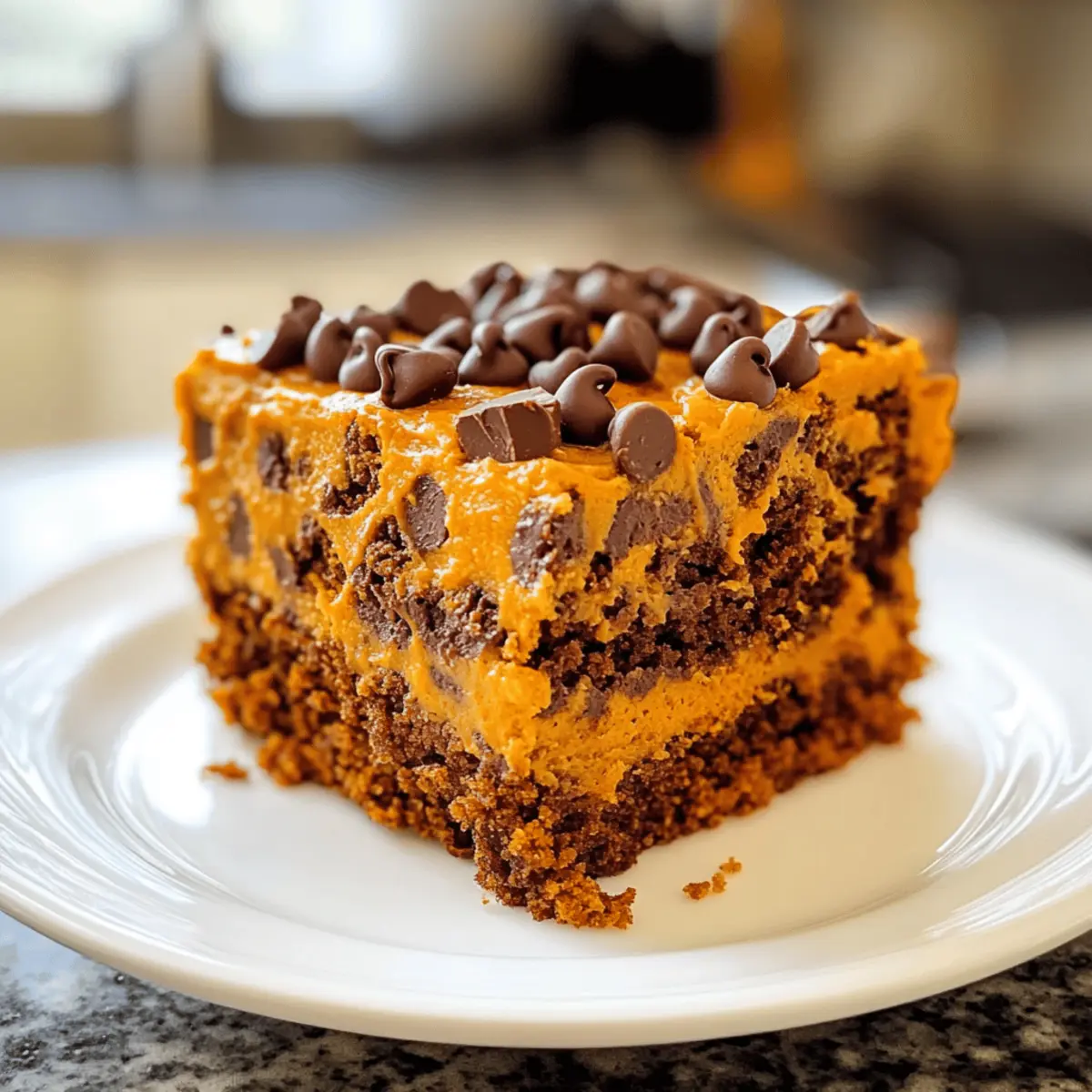 Kürbis-Schokoladenstückchen-Kuchen leicht gemacht