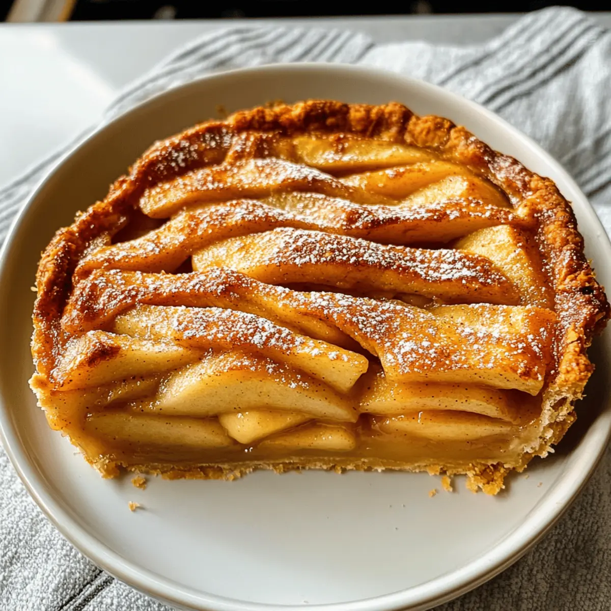 Unwiderstehlicher Apfelkuchen für Schnellköche