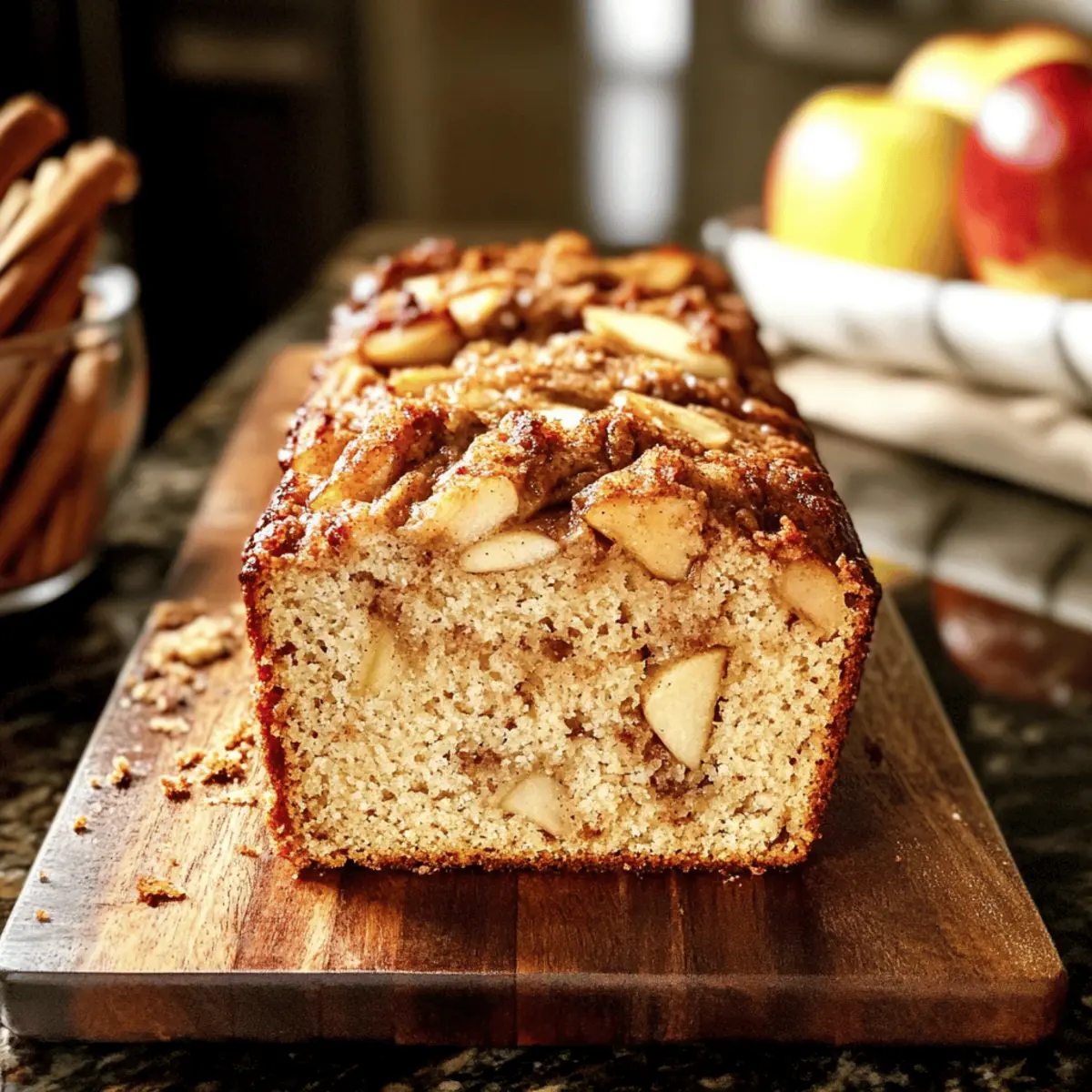 Zimt-Apfel-Brot für den perfekten Frühstücksgenuss
