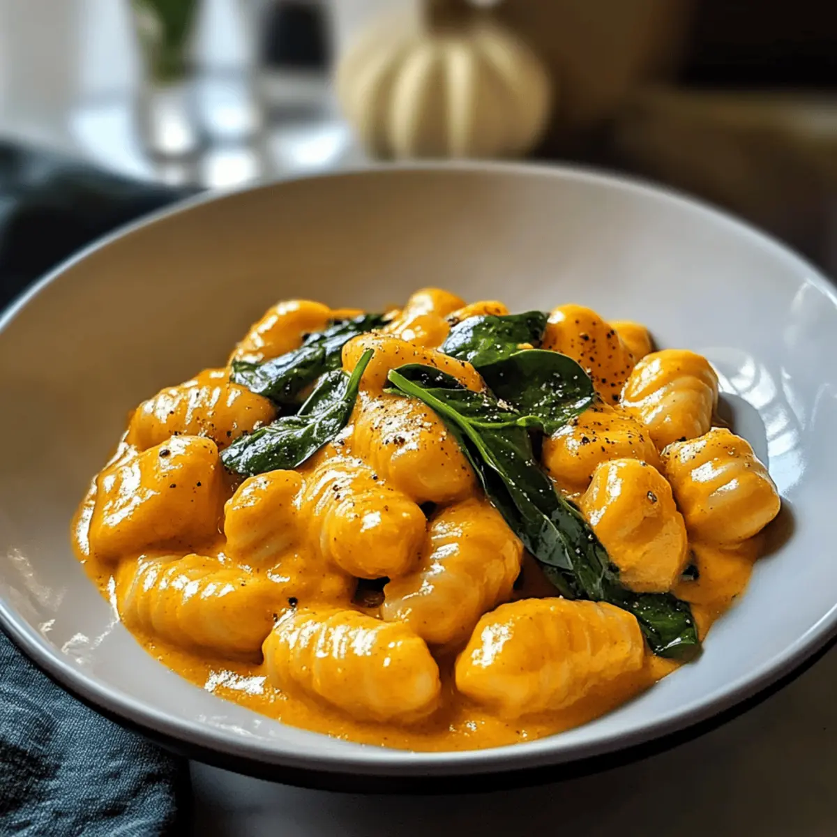 Cremige Kürbisgnocchi für gemütliche Abende