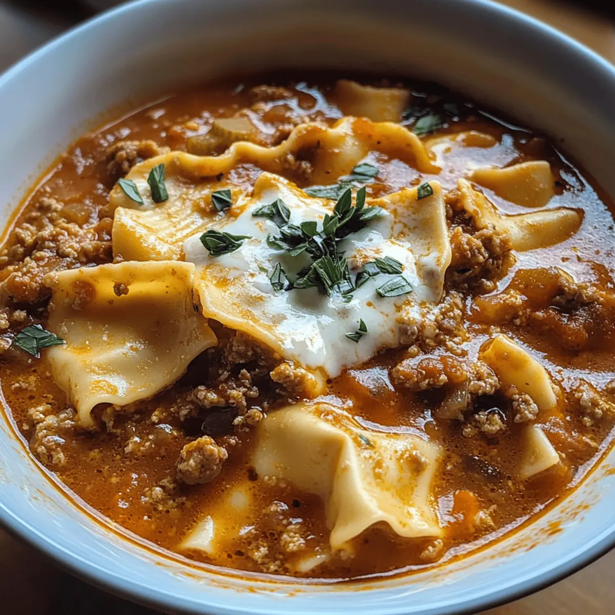 Lust auf Lasagnesuppe – Einfach und köstlich!