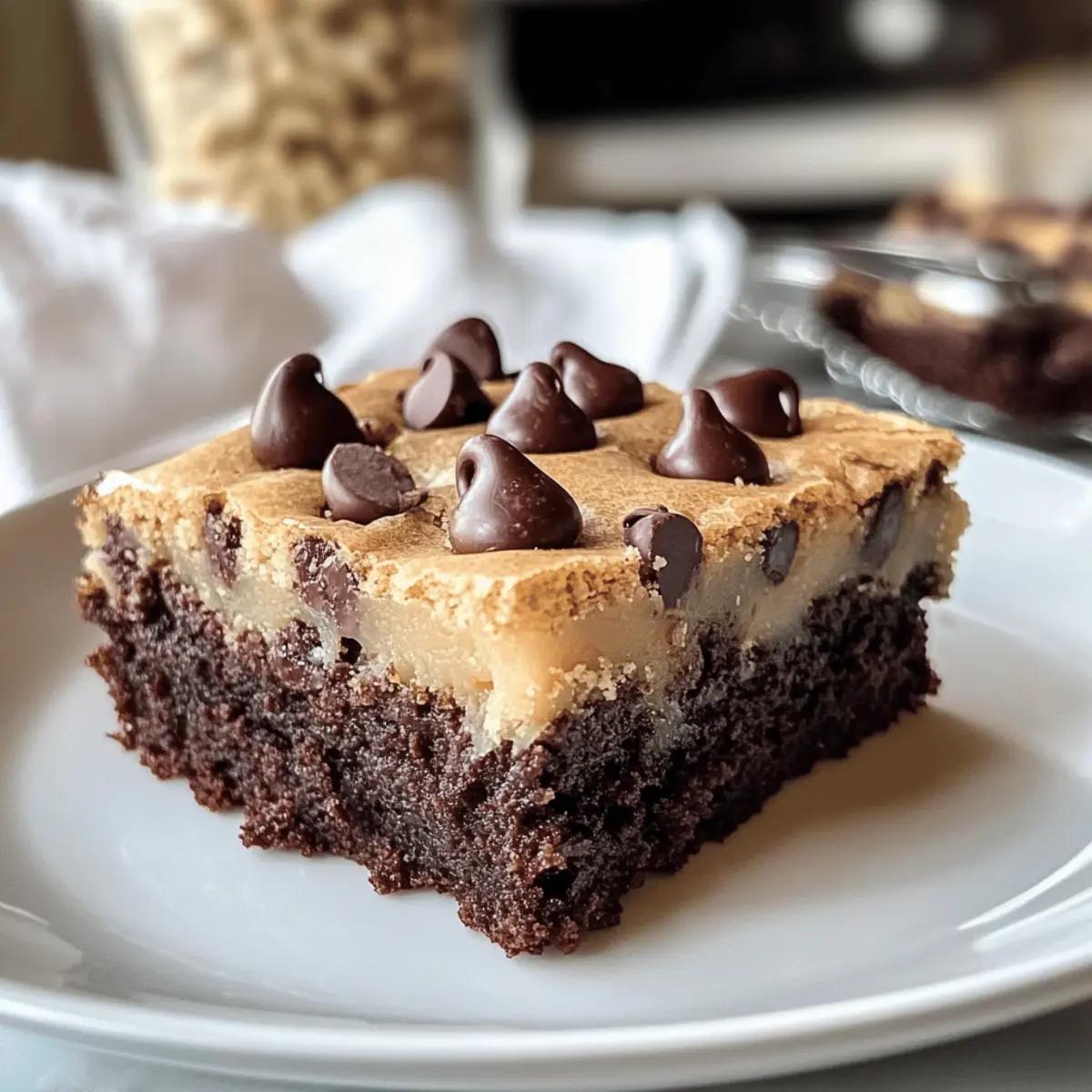 Doppelschichtige vegane Brookies für süße Genussmomente