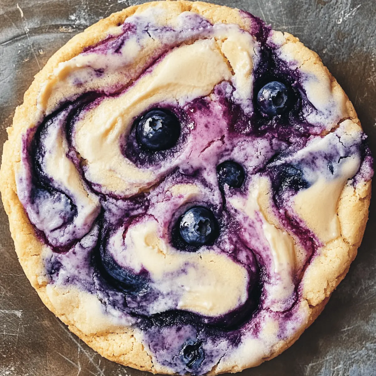 Heidelbeer-Käsekuchen-Kekse fürs perfekte Dessert
