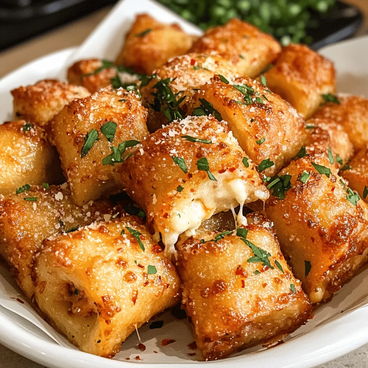 Pizza Rollen – Totino's Nachahmung selber machen