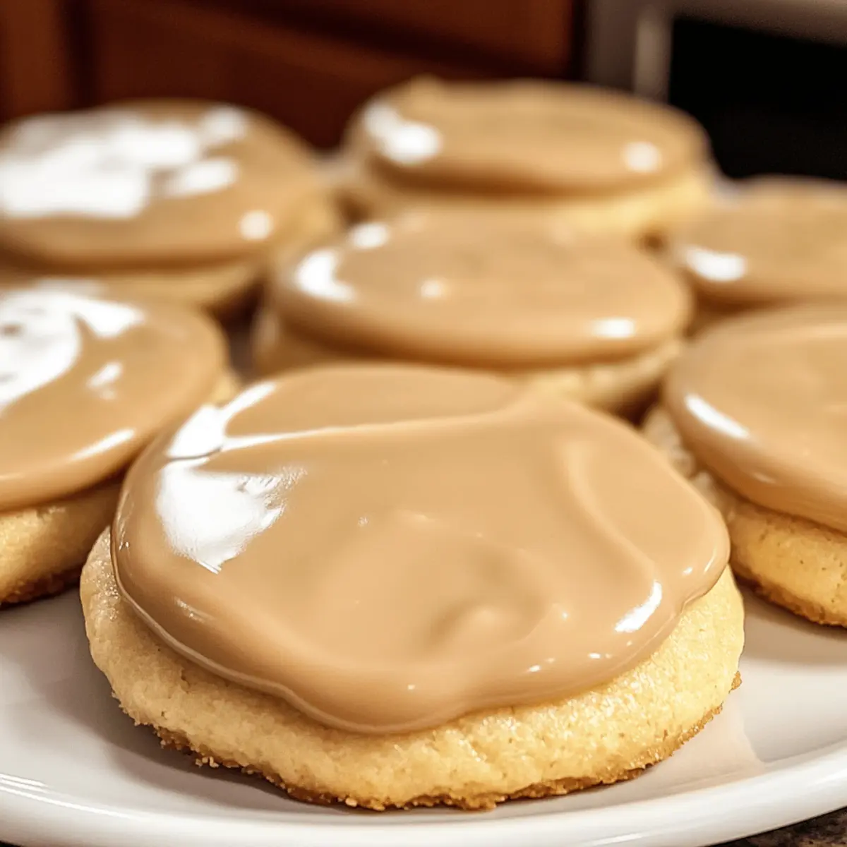 Ahornplätzchen mit Ahornzuckerguss genießen