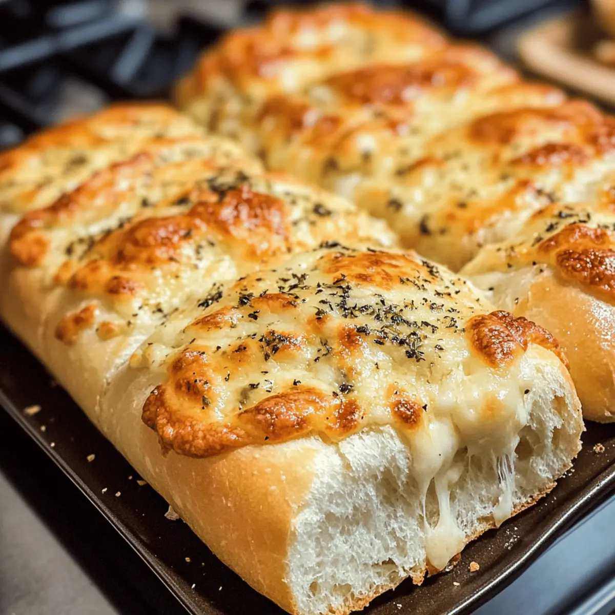 Copycat Subway Italienisches Kräuter- und Käsebrot
