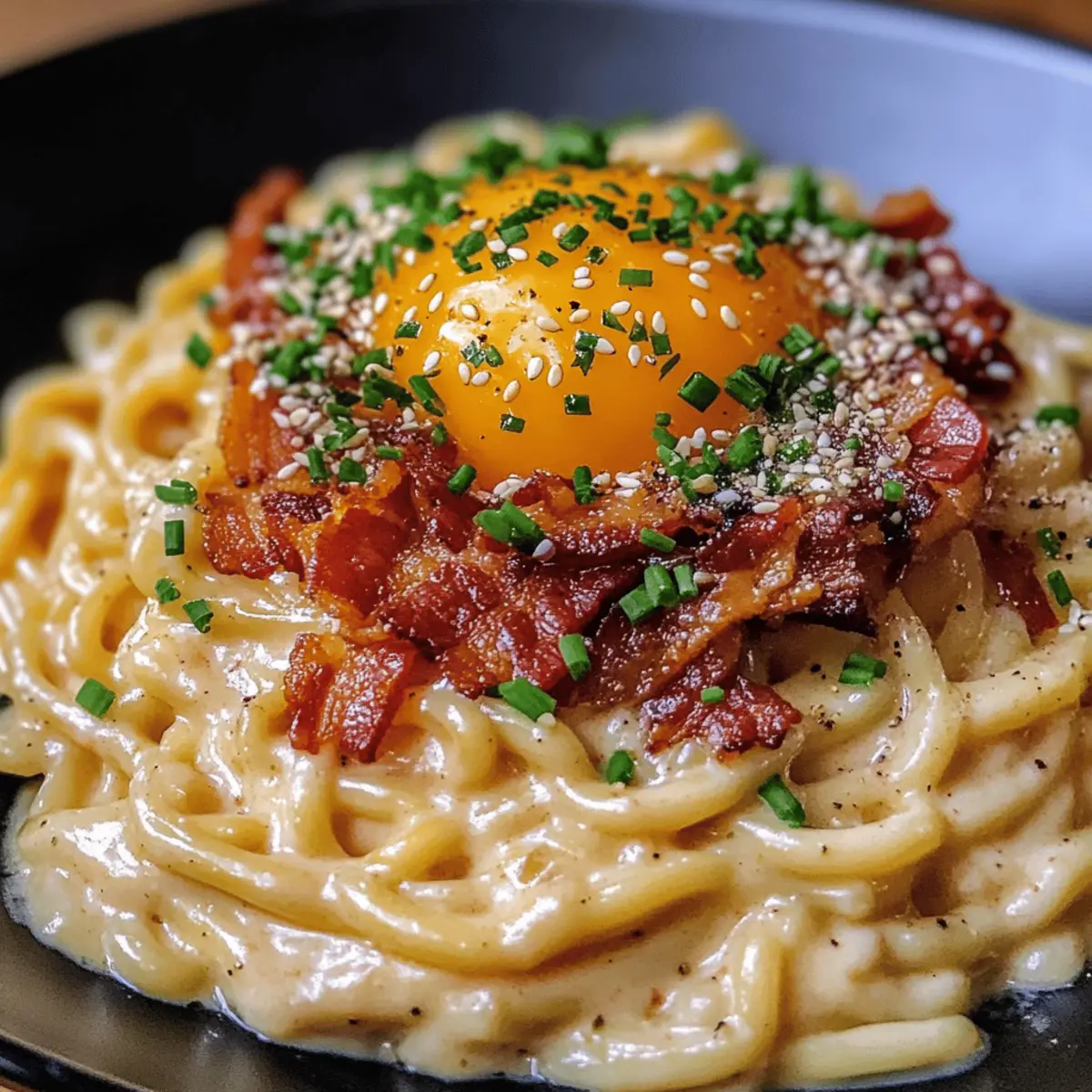 Ramen Carbonara ganz einfach und schnell zubereiten
