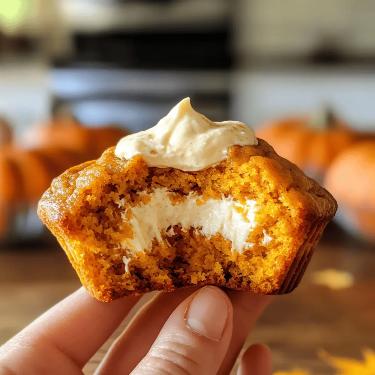 Kürbis Frischkäse Muffins für den perfekten Herbst