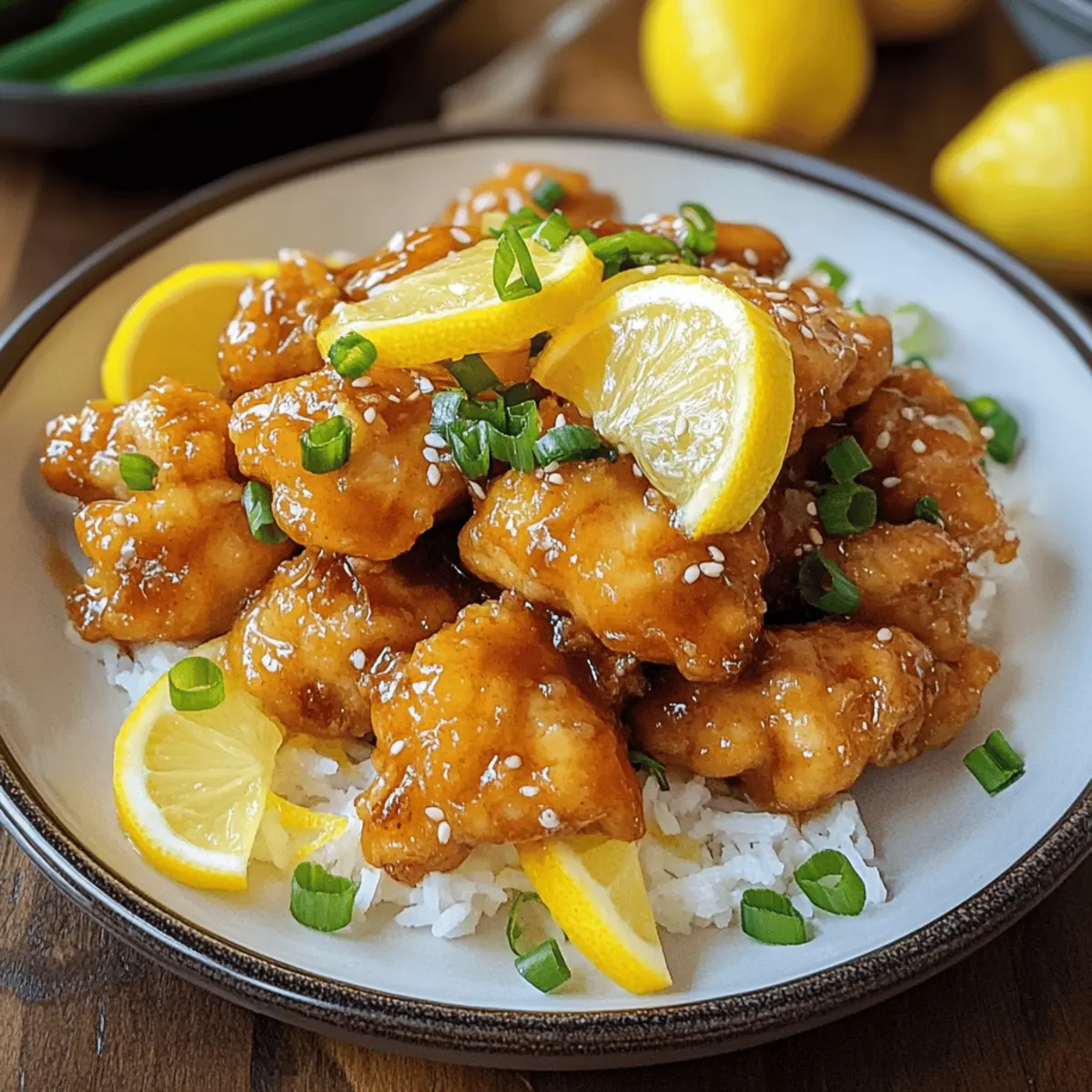 Knuspriges Zitronenhühnchen in 20 Minuten