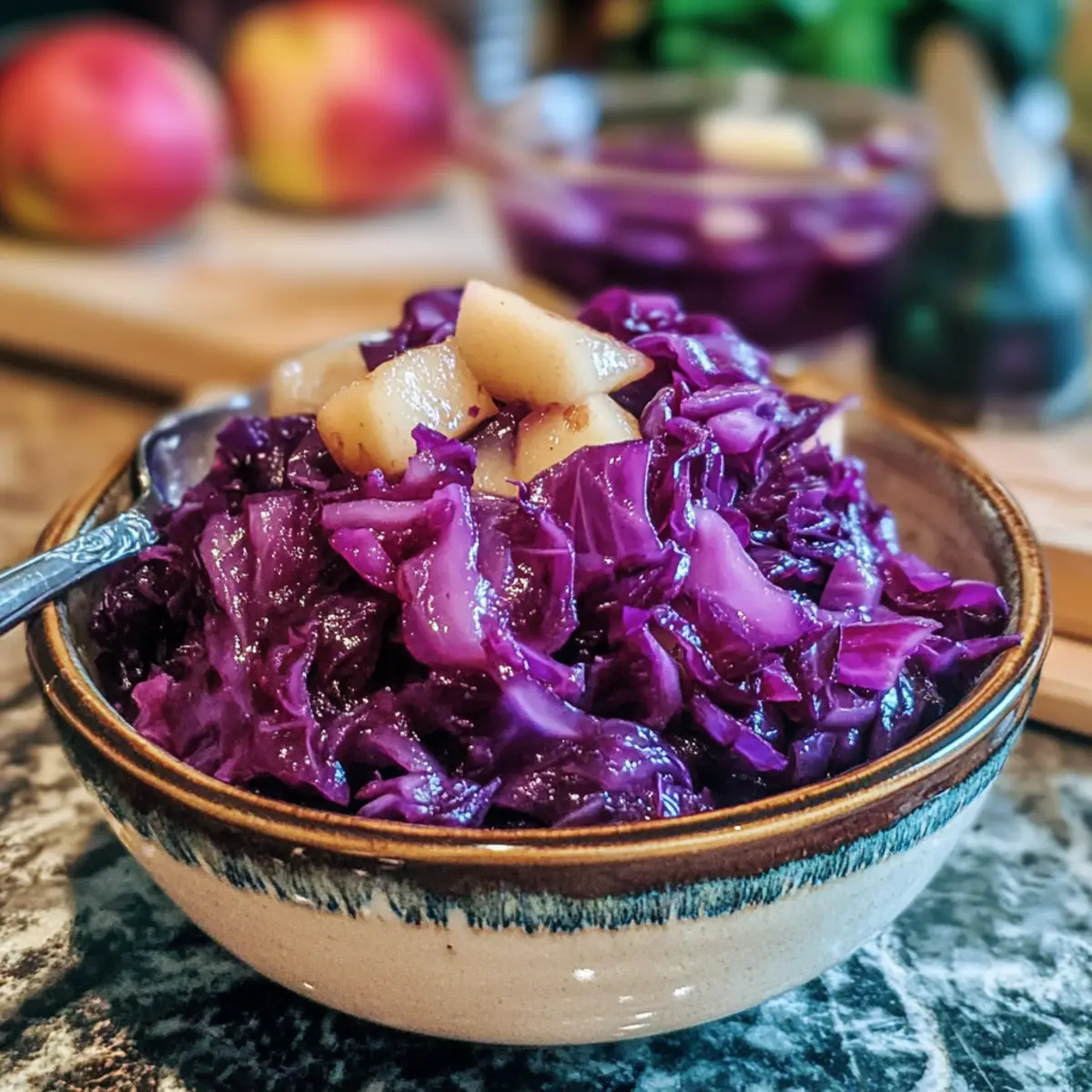 Schmortekohl mit Äpfeln: Festlicher Genuss für jeden Anlass