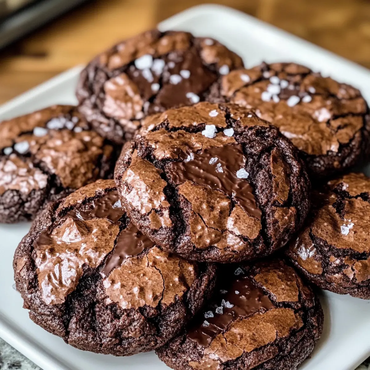 Chewy Brownie-Kekse für Schokoladenliebhaber
