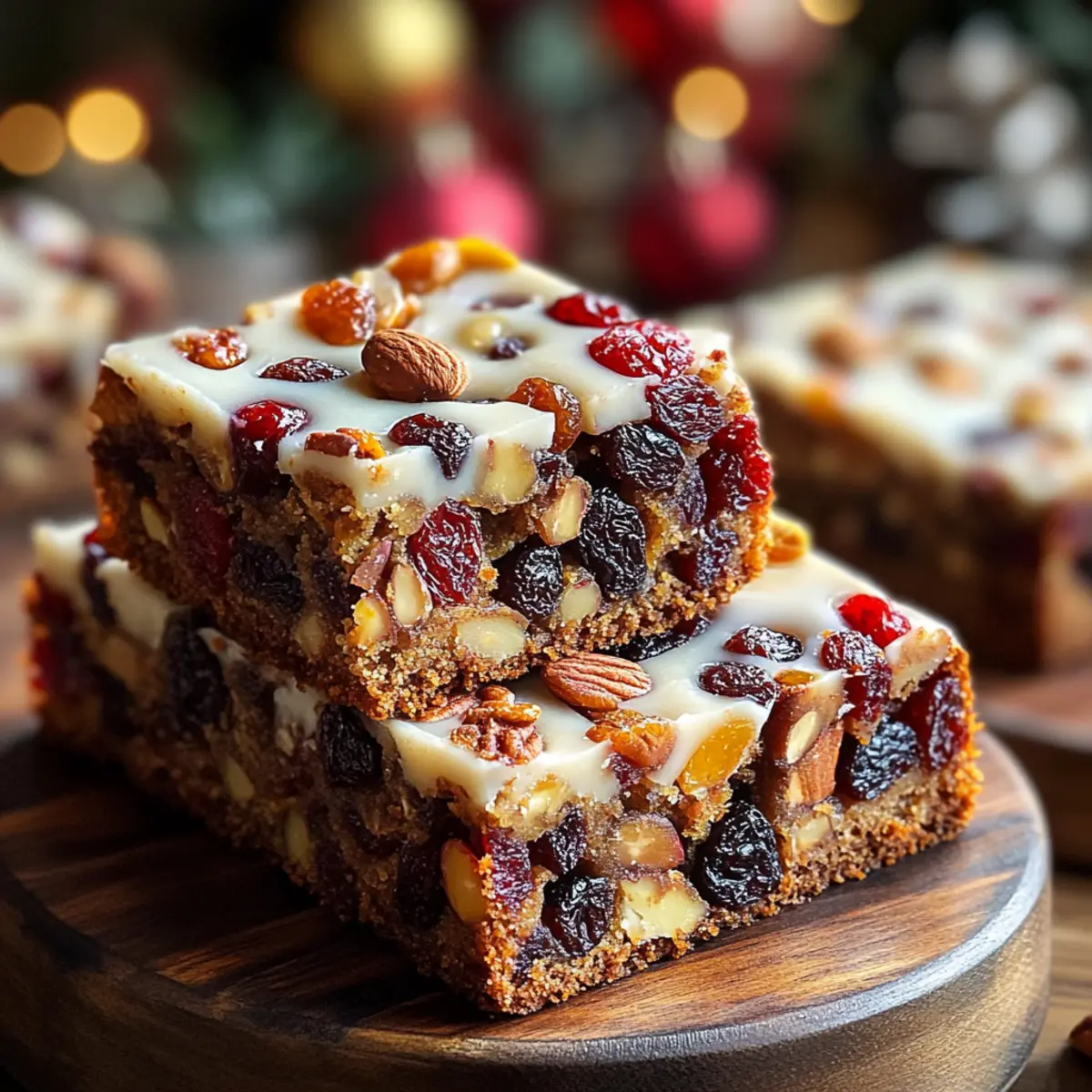 Weihnachtsfruchtkuchen Blechkuchen: Einfach und Saftig