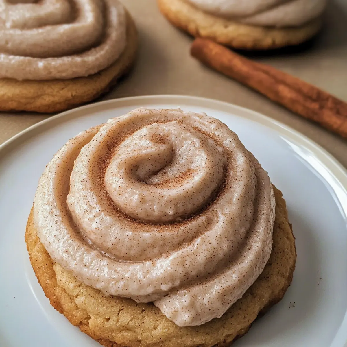 Churro-Kekse mit Zimtbuttercreme genießen