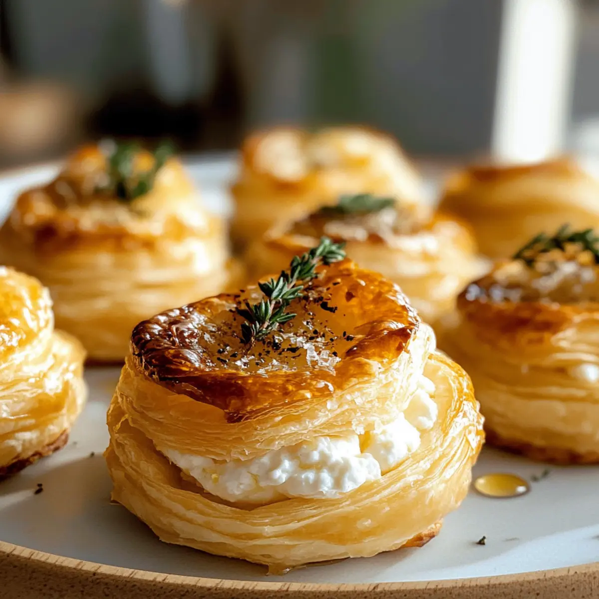 Ziegenkäse und Honig Häppchen für jeden Anlass