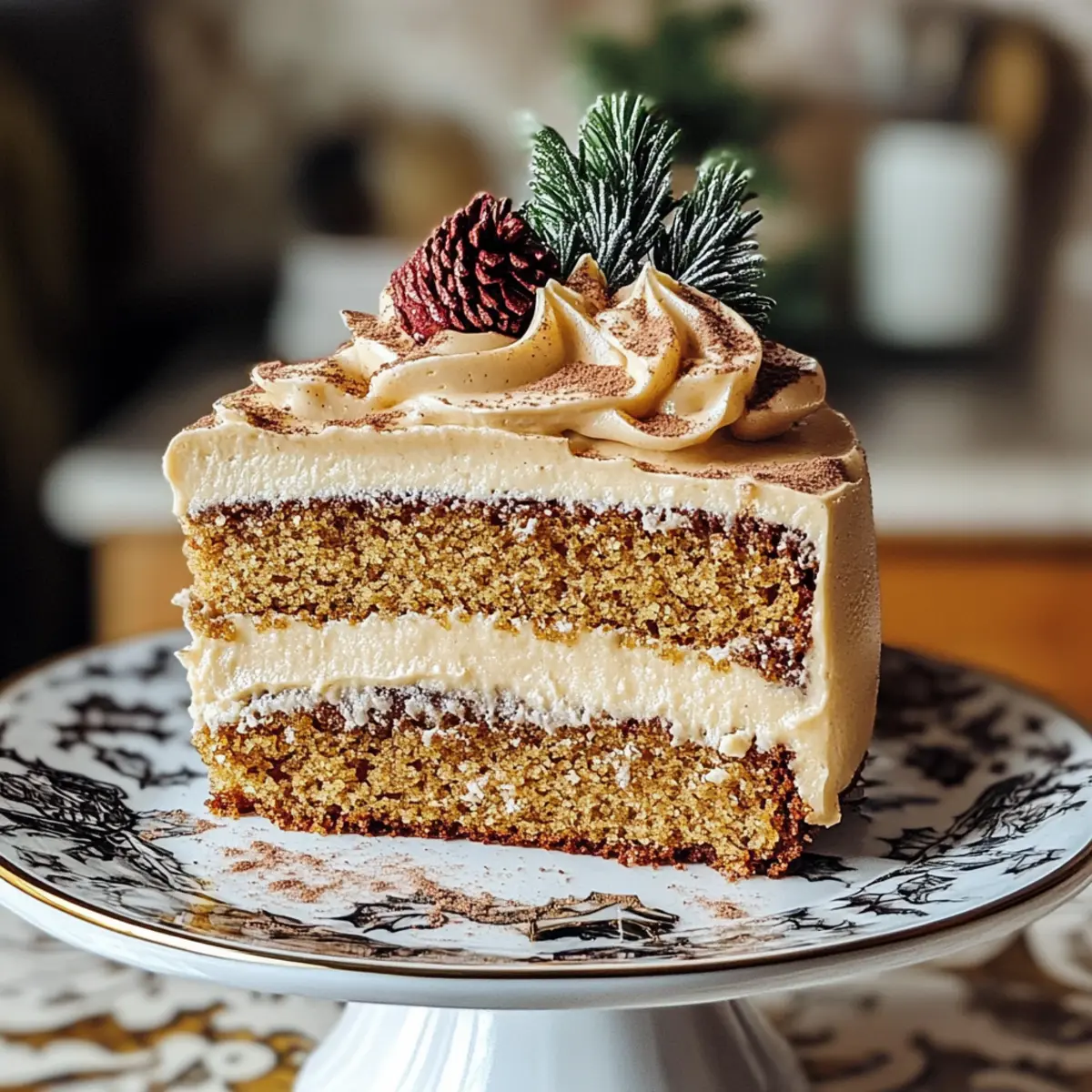 Köstlicher Latte-Kuchen für festliche Genussmomente