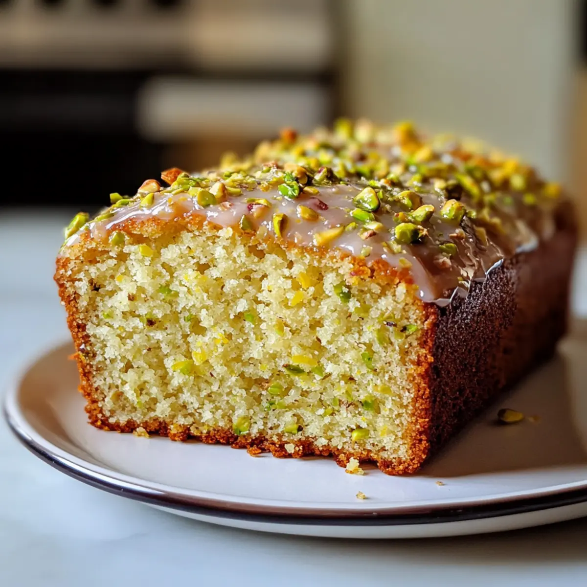 Zitronen-Pistazien-Laib für fröhliche Momente