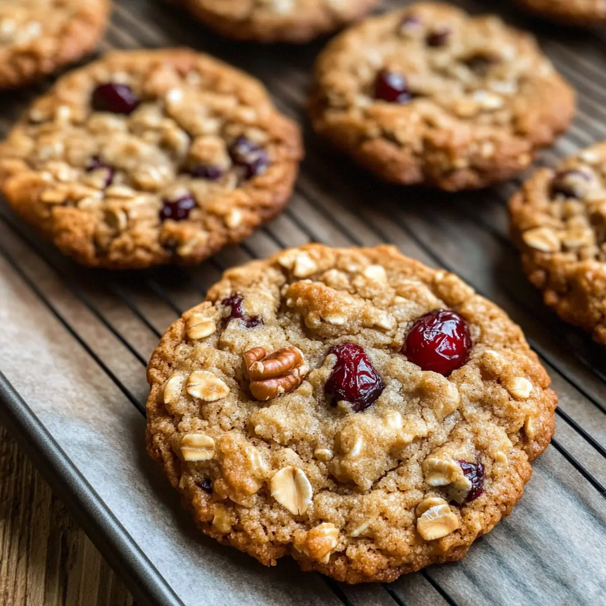 Haferflocken Cranberry Walnuss Kekse für die Seele