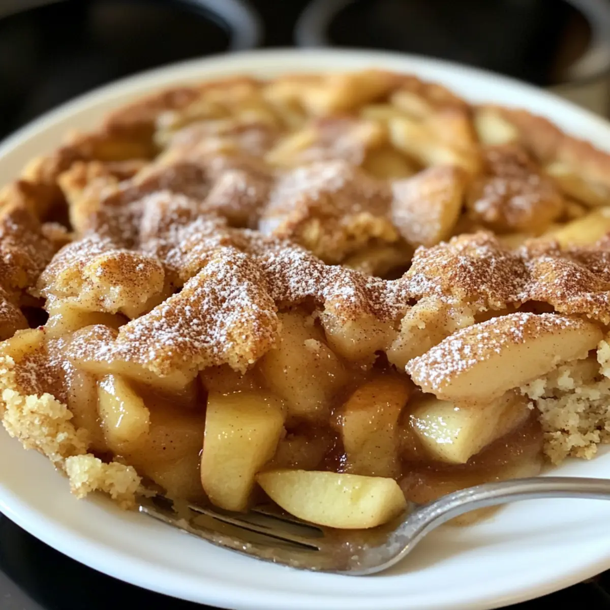 Zuckerplätzchen und Apfel-Cobbler für Gemütlichkeit