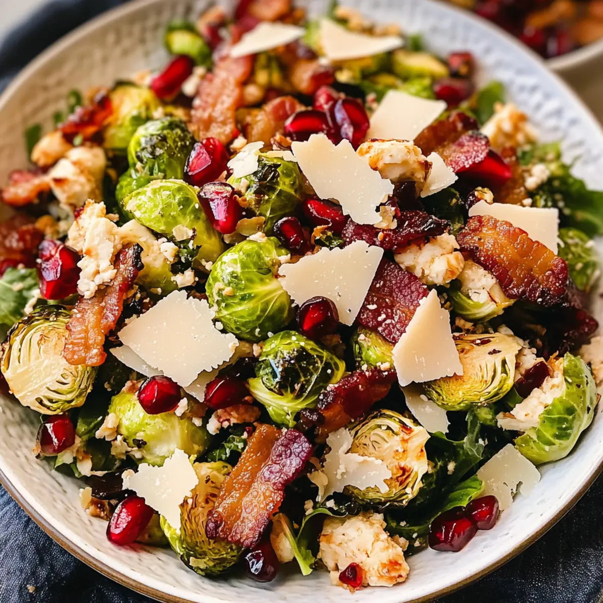 Warmer Rosenkohl-Salat für gemütliche Abende