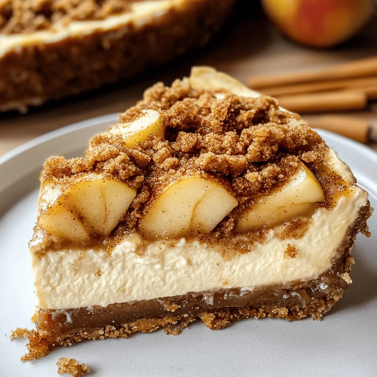 Apfelstreuselkuchen Käsekuchen für den perfekten Herbst
