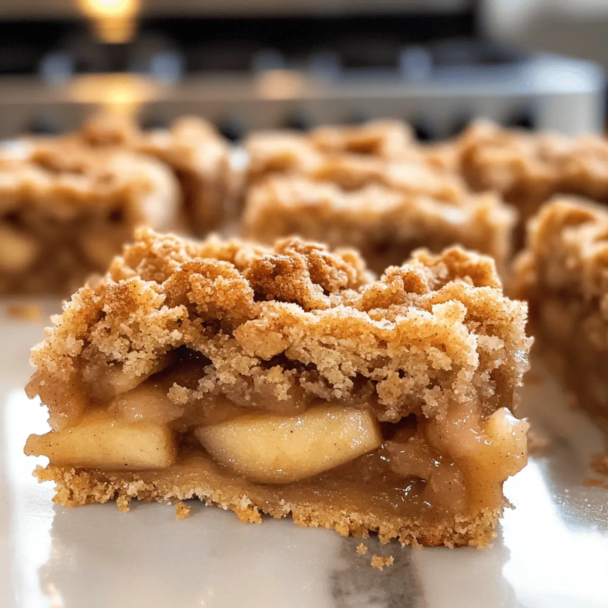 Apfelkuchenriegel mit Streuselbelag leicht gemacht