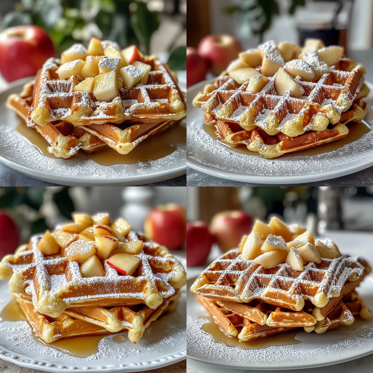 Schwedische Apfelwaffeln – Der fluffige Genuss für jeden Tag