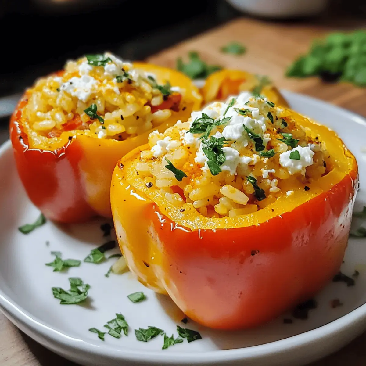 Paprika mit Reis – Leckere Füllung für Gemüsefans