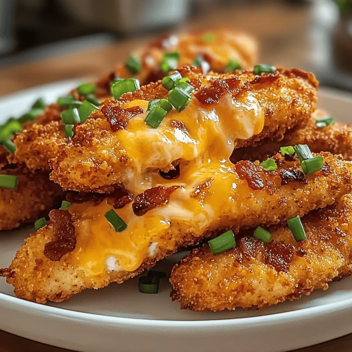 Knackige Hähnchenstreifen für den perfekten Snack