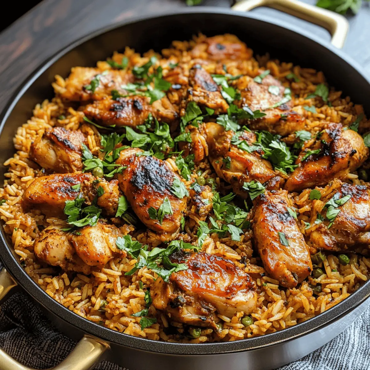 Ein-Topf Shawarma Hähnchen und Reis für Genießer