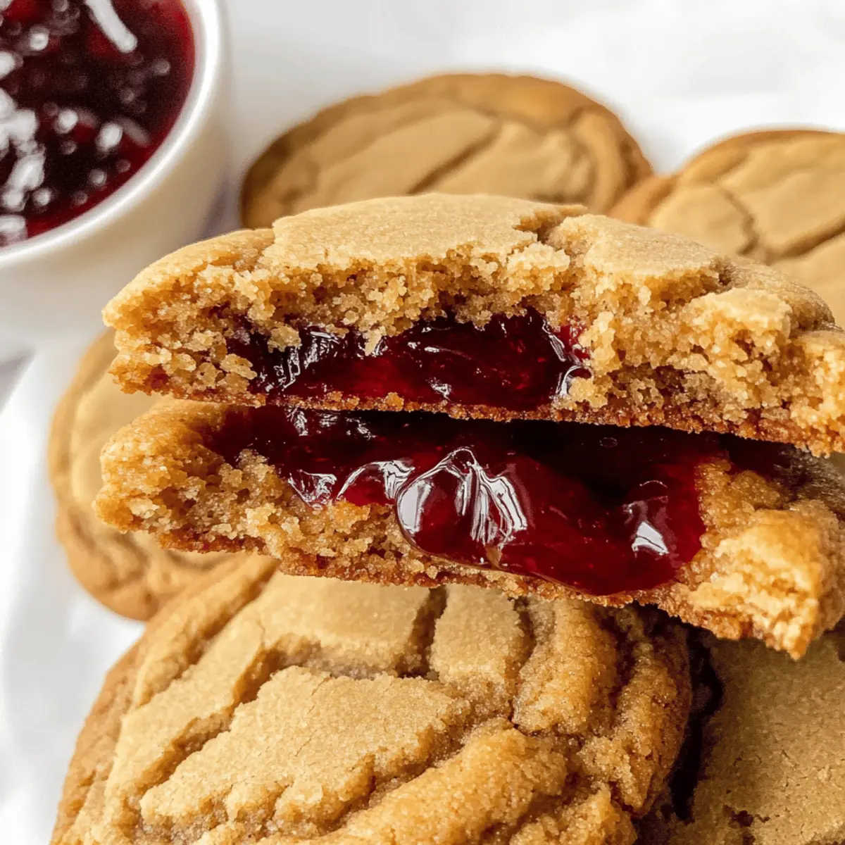 Erdnussbutter und Gelee Kekse – Nostalgischer Genuss