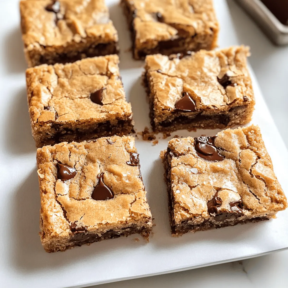 Schokoladenstückchen-Kekse-Butter-Riegel für Genießer