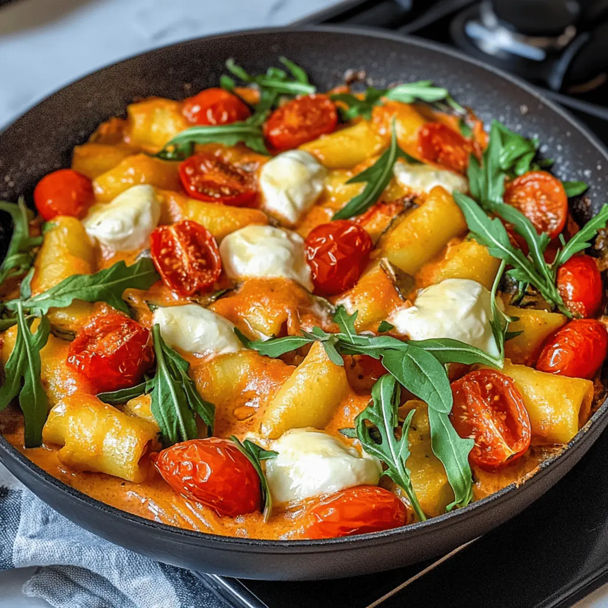Vegetarische Schupfnudelpfanne in 15 Minuten